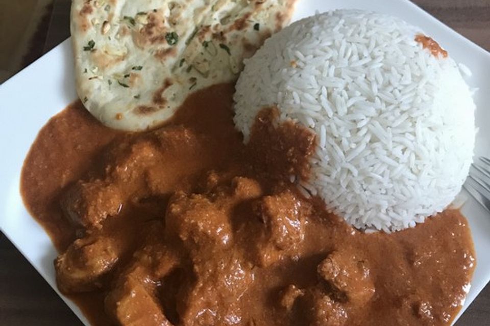 Indisches Butter Chicken aus dem Ofen