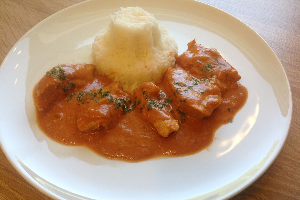 Indisches Butter Chicken aus dem Ofen