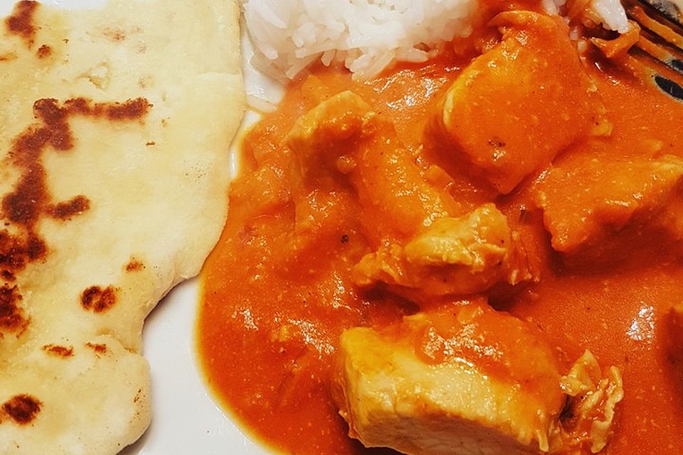 Indisches Butter Chicken aus dem Ofen