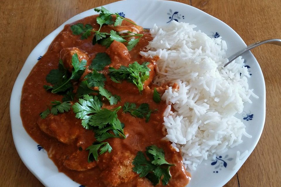 Indisches Butter Chicken aus dem Ofen