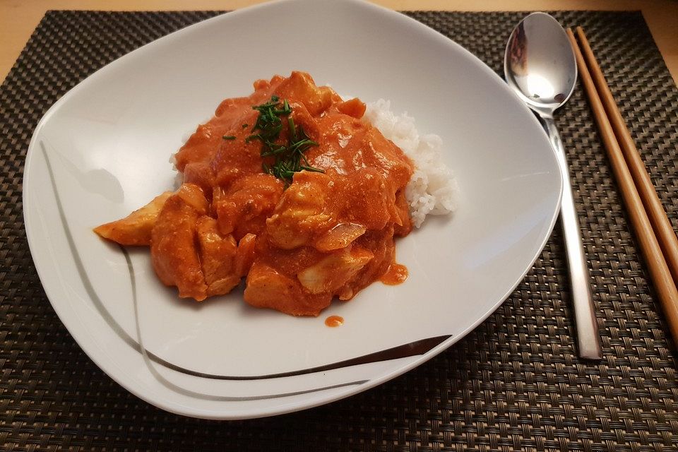 Indisches Butter Chicken aus dem Ofen