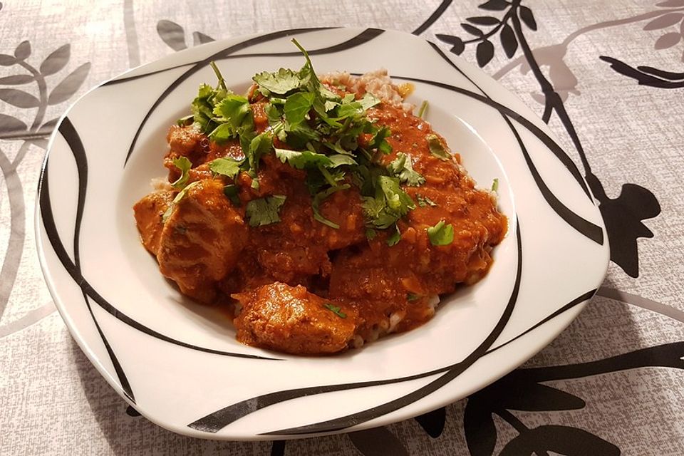 Indisches Butter Chicken aus dem Ofen