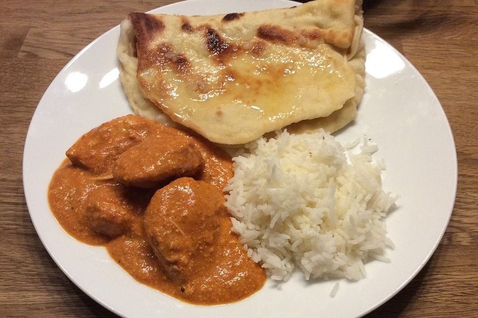 Indisches Butter Chicken aus dem Ofen