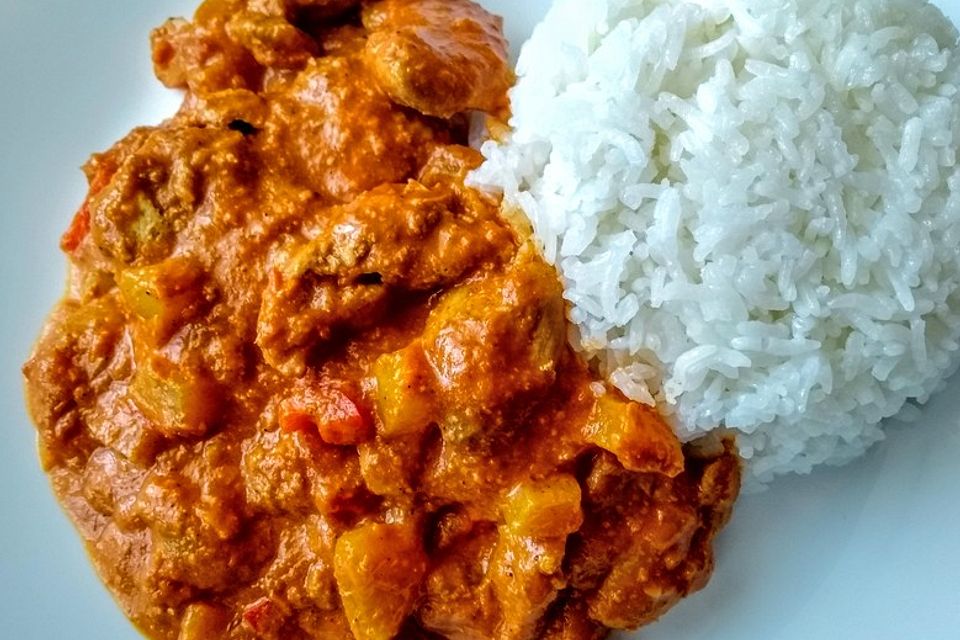 Indisches Butter Chicken aus dem Ofen