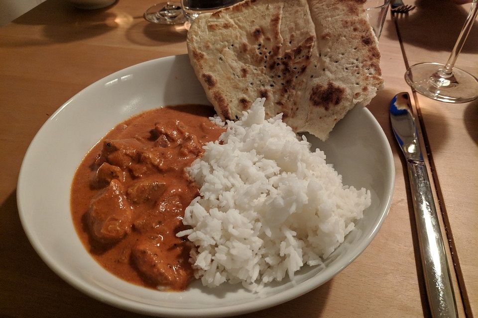 Indisches Butter Chicken aus dem Ofen