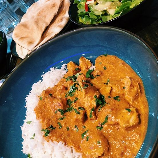 Indisches Butter Chicken aus dem Ofen Indisches Butter Chicken aus dem Ofen