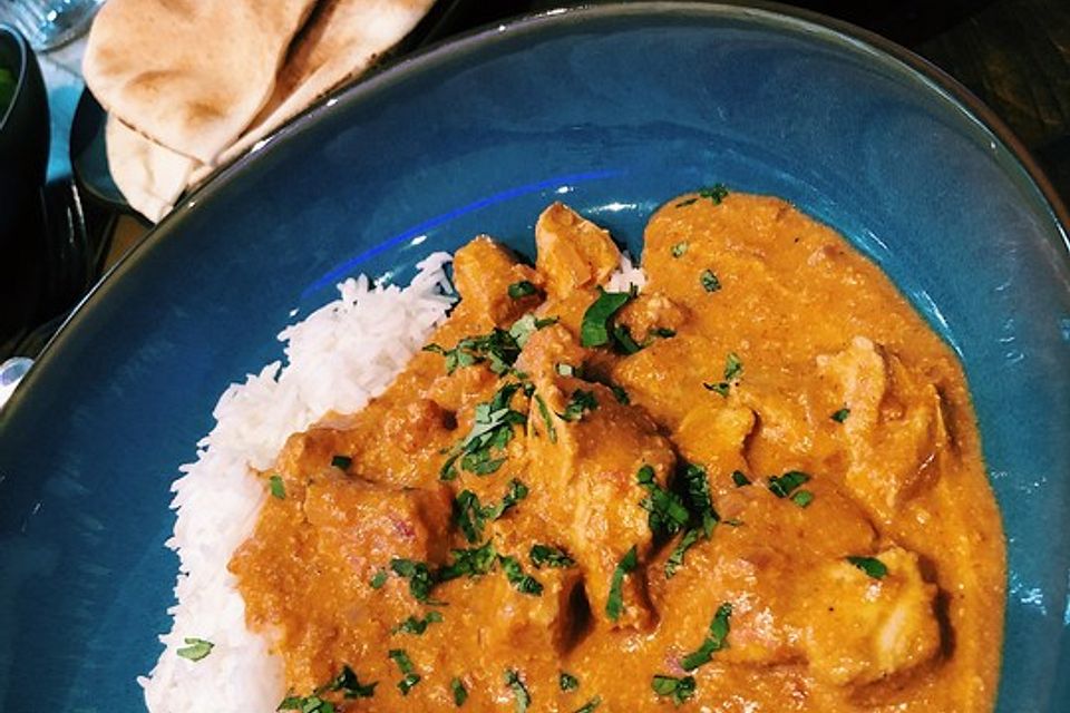 Indisches Butter Chicken aus dem Ofen