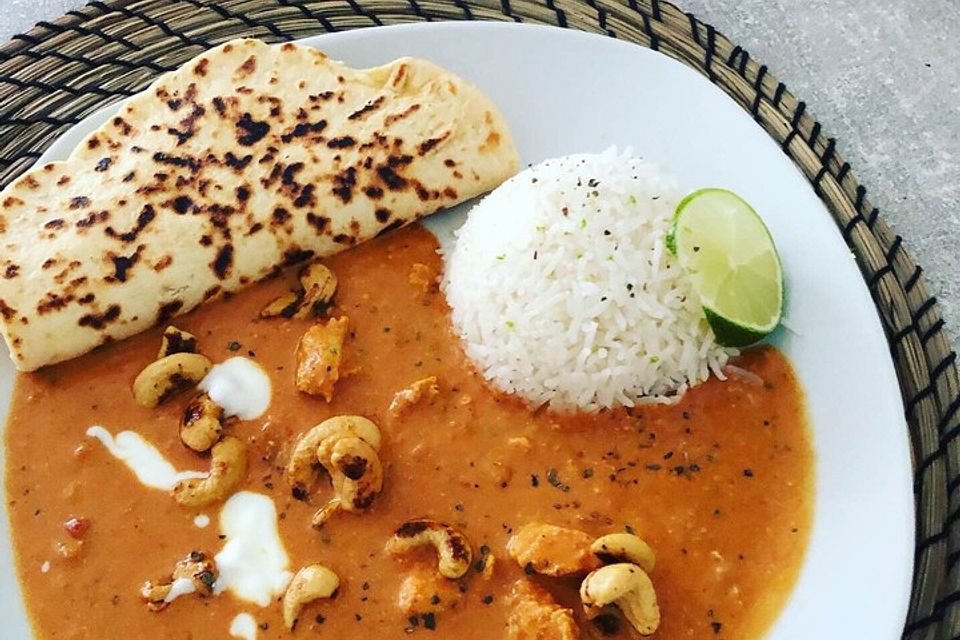 Indisches Butter Chicken aus dem Ofen