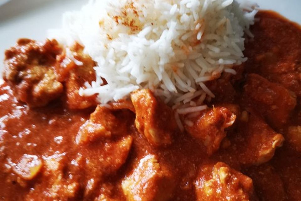 Indisches Butter Chicken aus dem Ofen