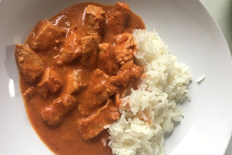 Indisches Butter Chicken aus dem Ofen