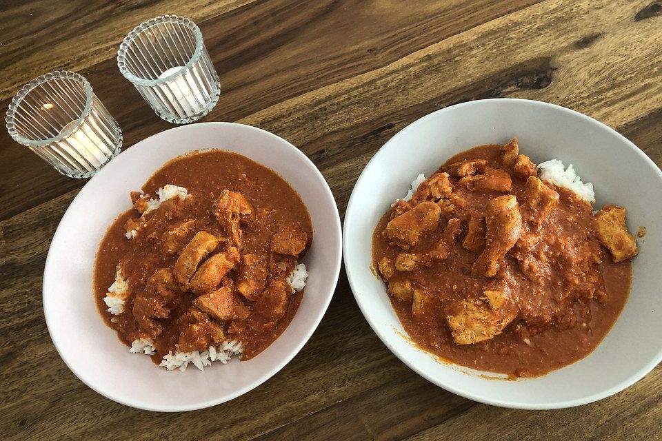 Indisches Butter Chicken aus dem Ofen