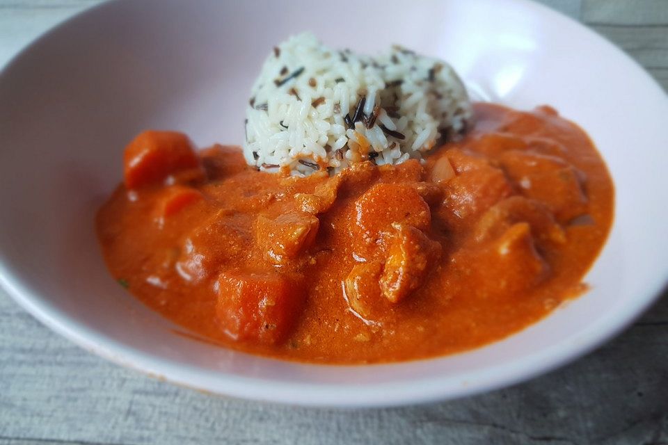 Indisches Butter Chicken aus dem Ofen