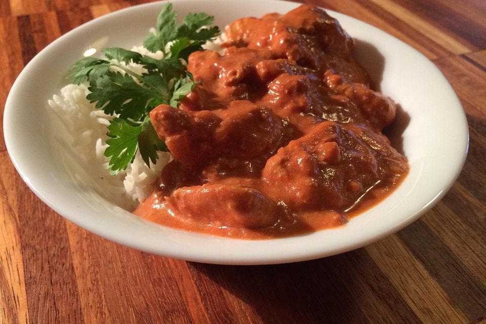 Indisches Butter Chicken aus dem Ofen