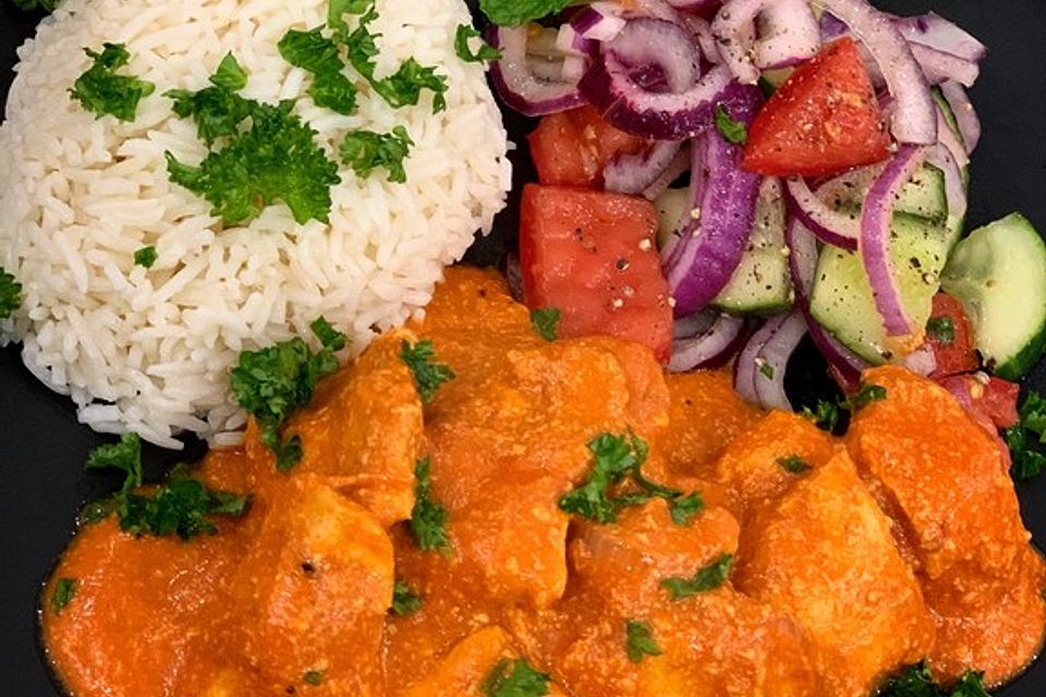 Indisches Butter Chicken aus dem Ofen