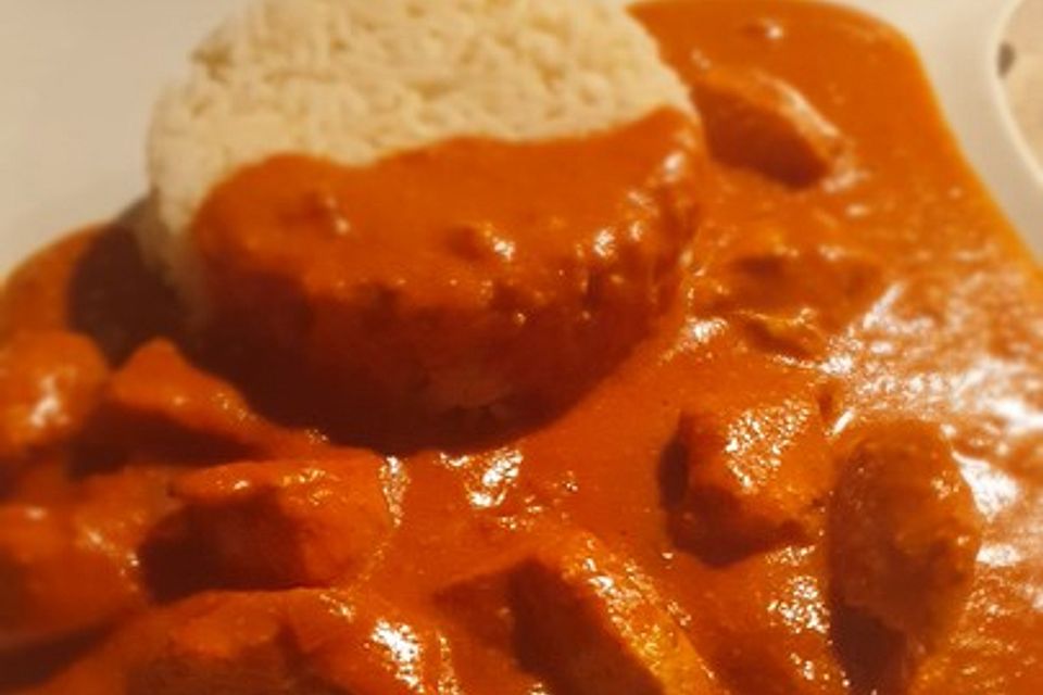 Indisches Butter Chicken aus dem Ofen