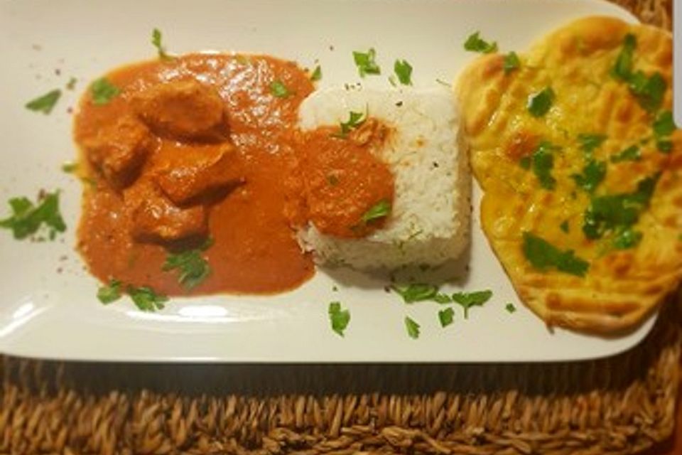 Indisches Butter Chicken aus dem Ofen