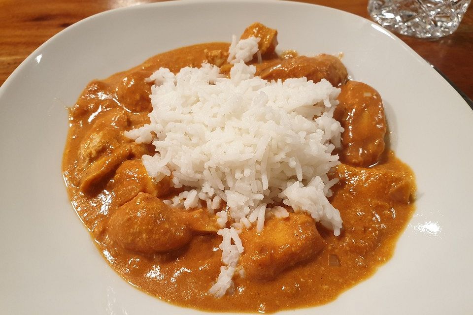 Indisches Butter Chicken aus dem Ofen