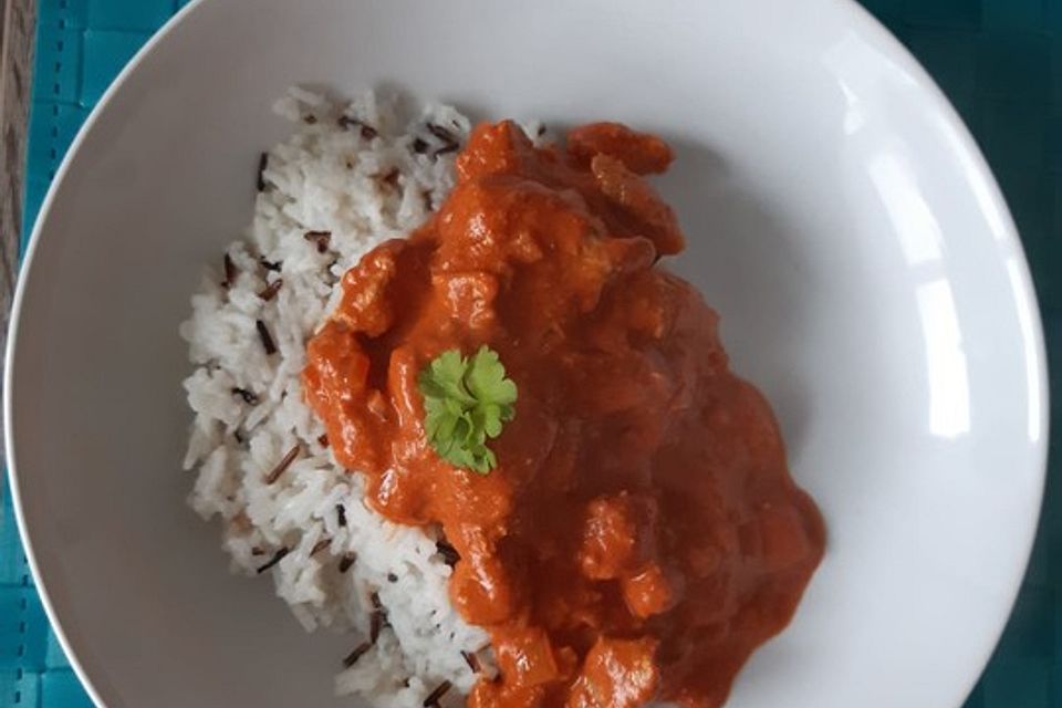 Indisches Butter Chicken aus dem Ofen