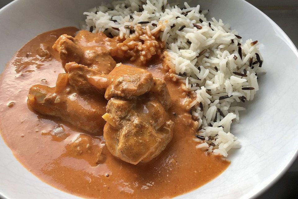 Indisches Butter Chicken aus dem Ofen