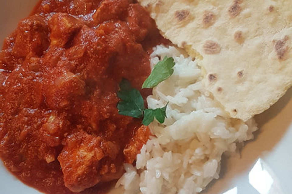 Indisches Butter Chicken aus dem Ofen