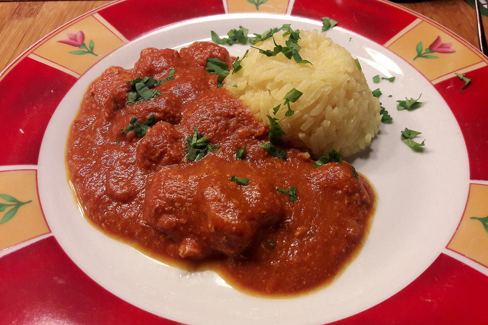 Indisches Butter Chicken aus dem Ofen