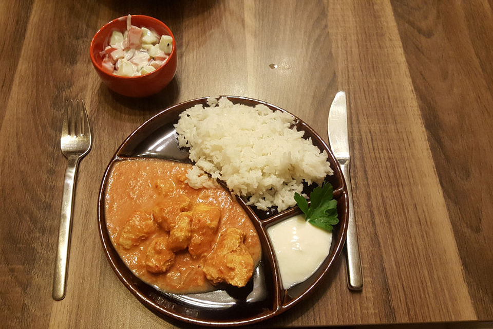 Indisches Butter Chicken aus dem Ofen