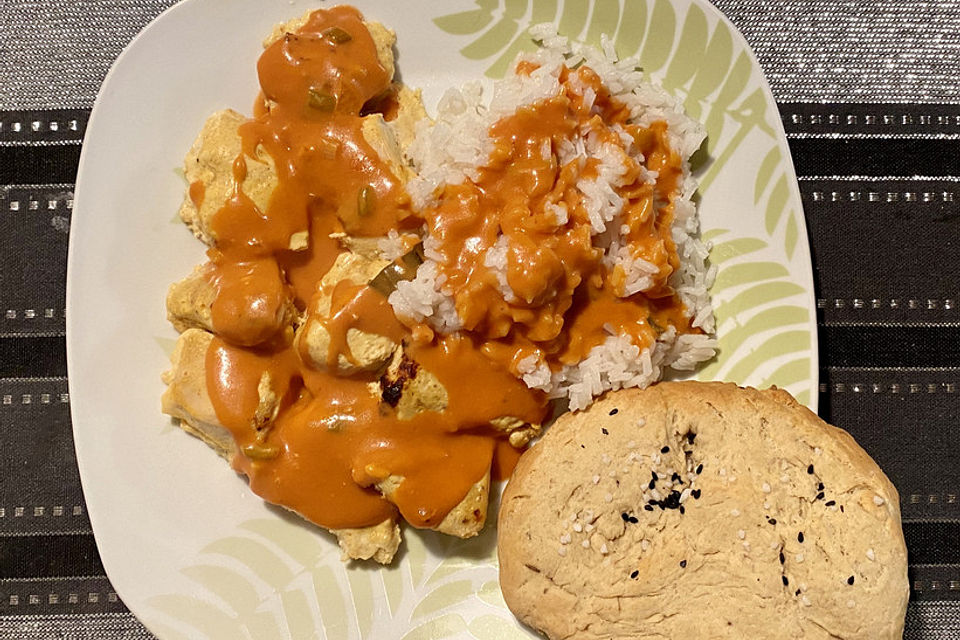 Indisches Butter Chicken aus dem Ofen