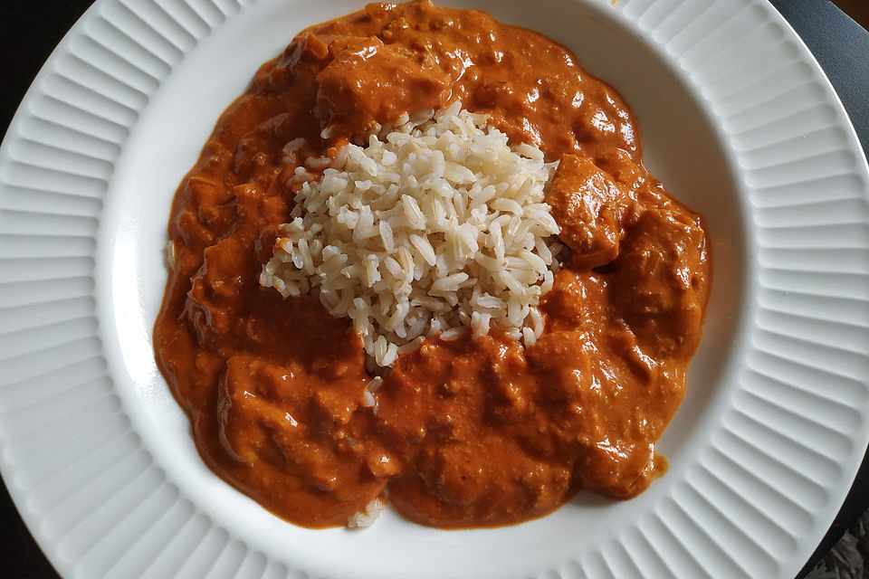 Indisches Butter Chicken aus dem Ofen