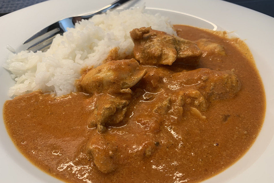 Indisches Butter Chicken aus dem Ofen