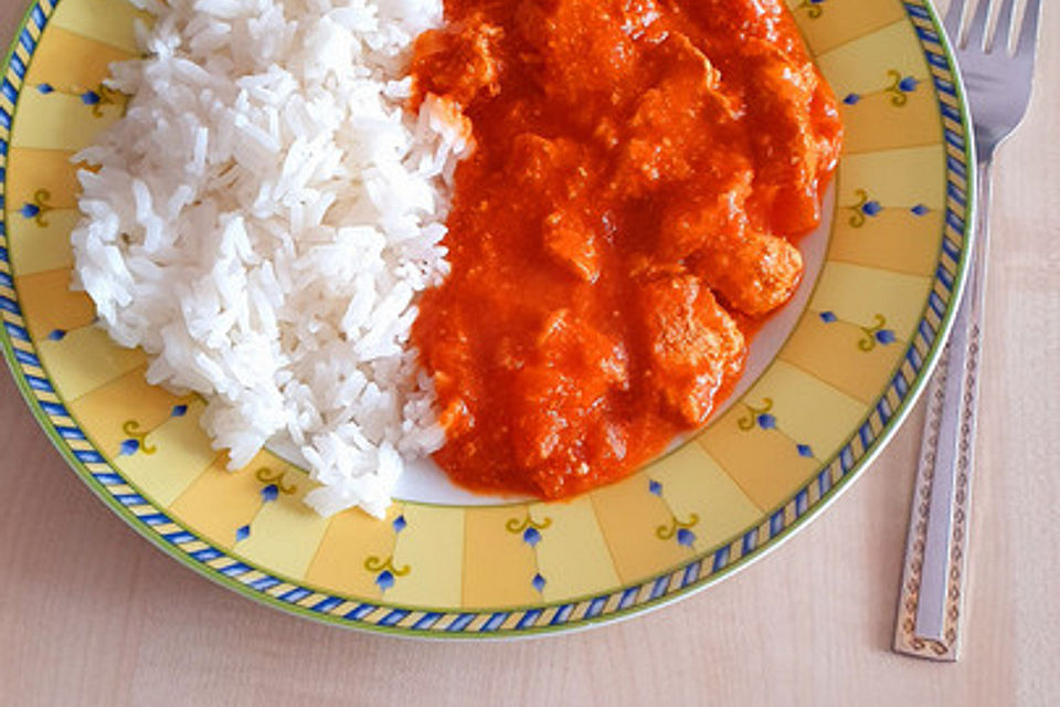 Indisches Butter Chicken aus dem Ofen