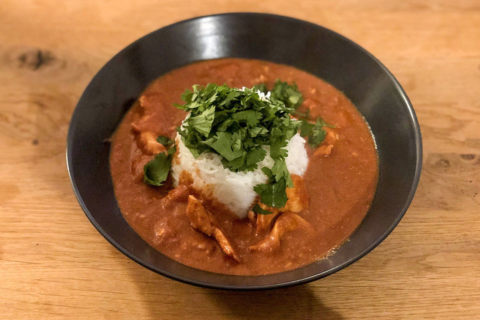 Indisches Butter Chicken aus dem Ofen