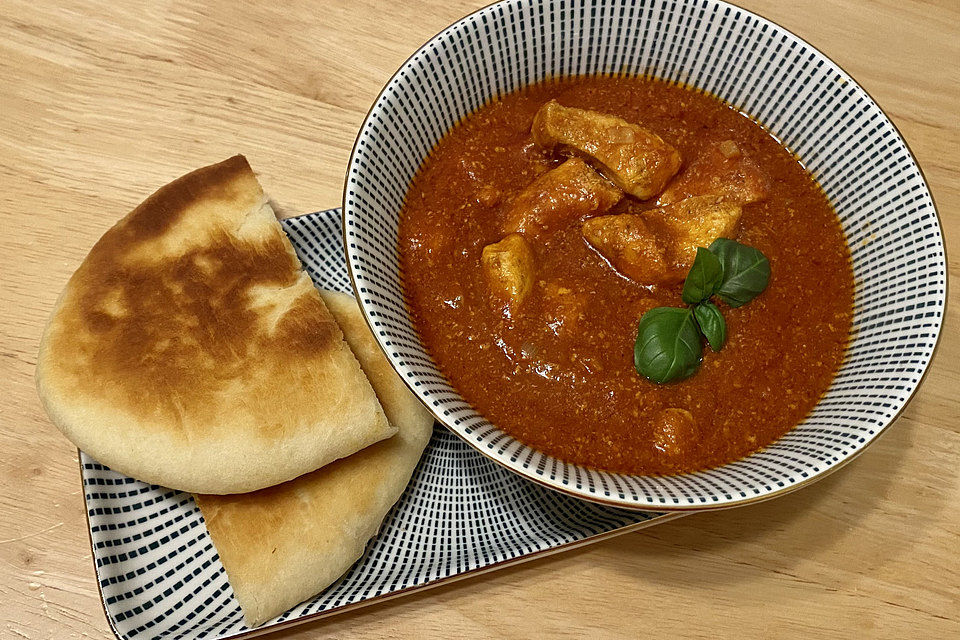 Indisches Butter Chicken aus dem Ofen