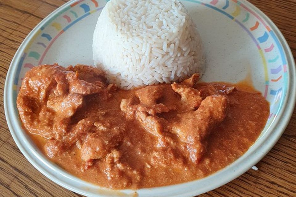 Indisches Butter Chicken aus dem Ofen