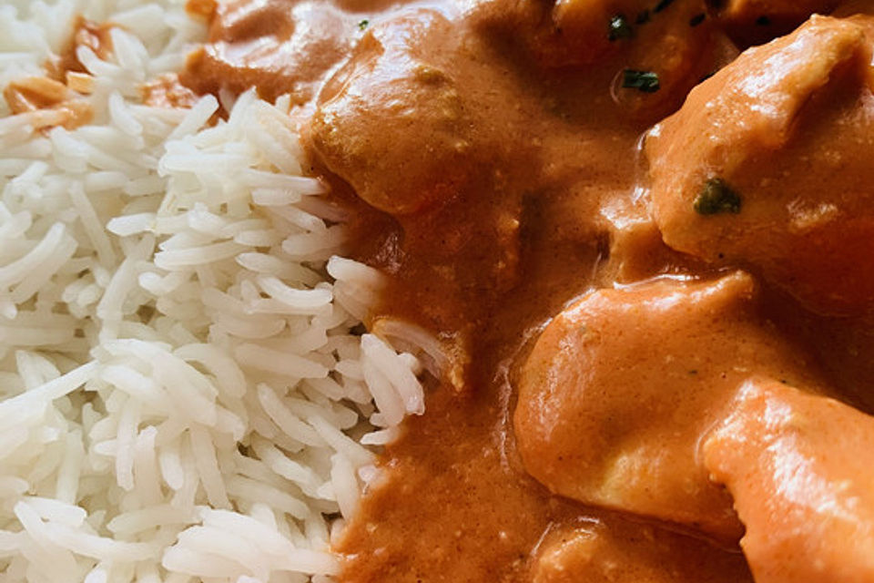 Indisches Butter Chicken aus dem Ofen