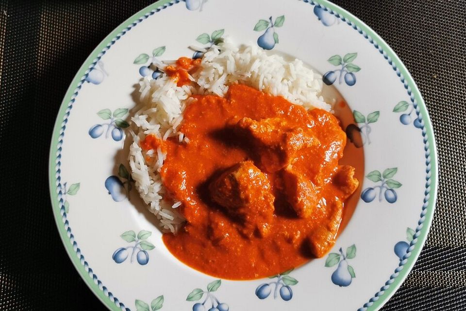 Indisches Butter Chicken aus dem Ofen