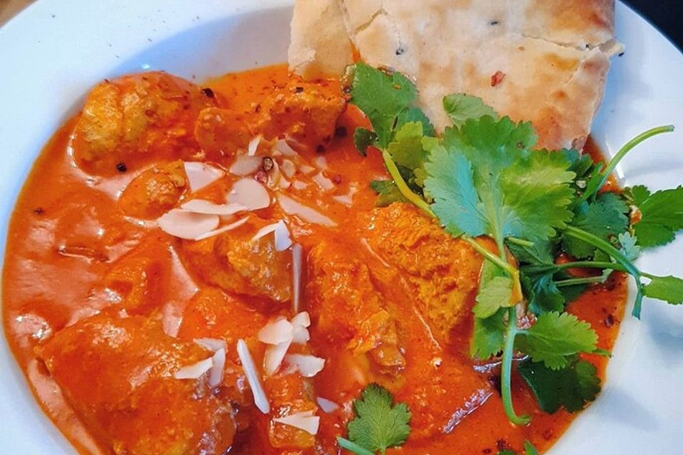 Indisches Butter Chicken aus dem Ofen