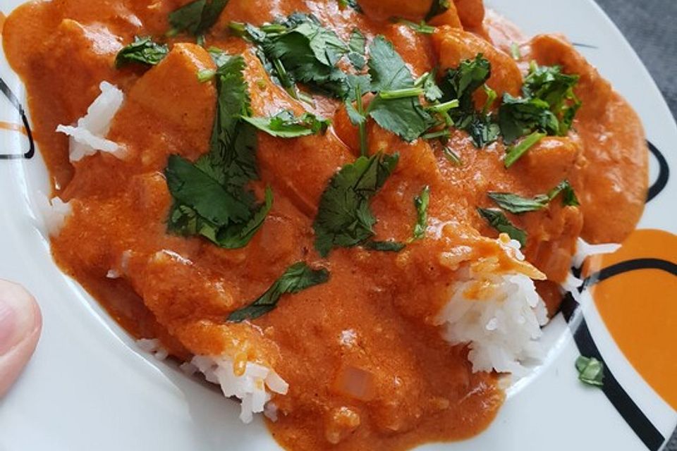 Indisches Butter Chicken aus dem Ofen