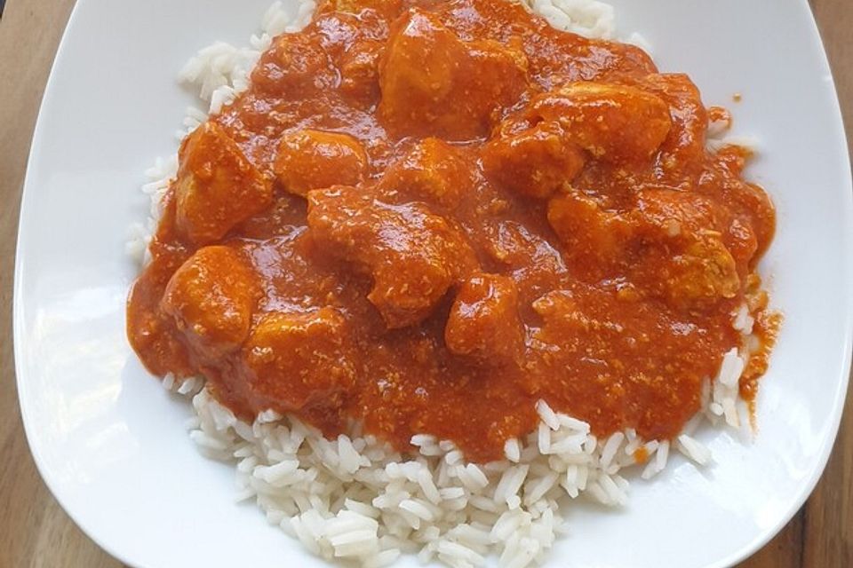 Indisches Butter Chicken aus dem Ofen