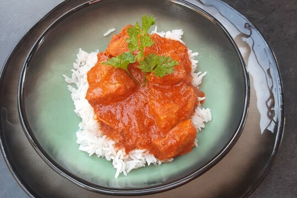 Indisches Butter Chicken aus dem Ofen