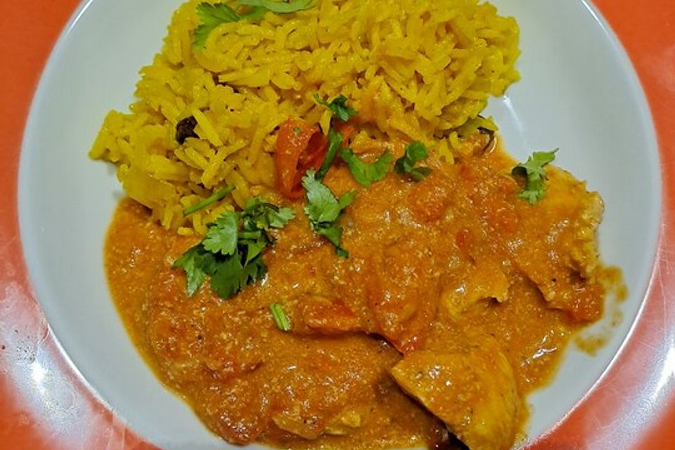 Indisches Butter Chicken aus dem Ofen