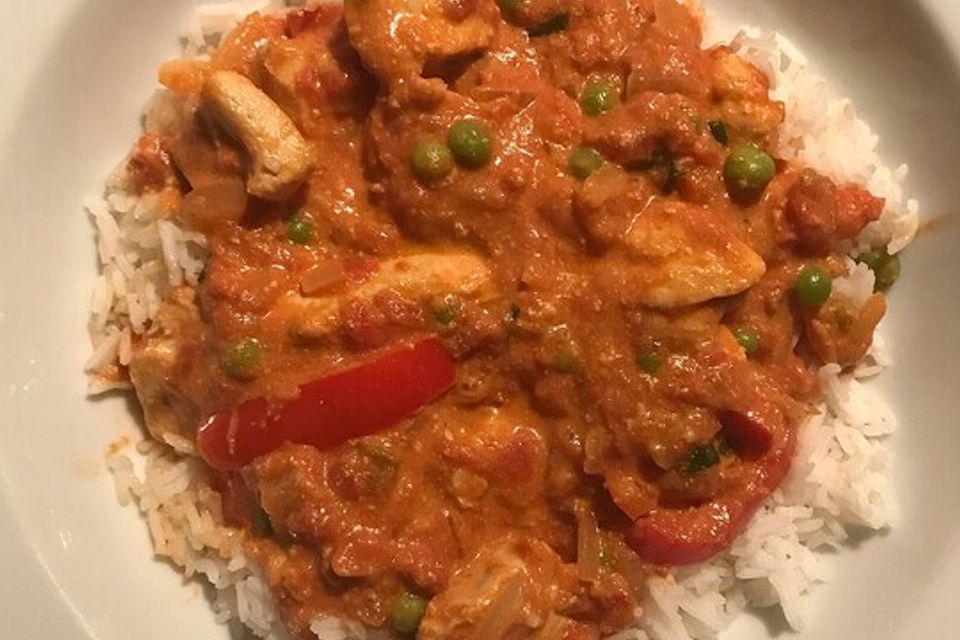 Indisches Butter Chicken aus dem Ofen