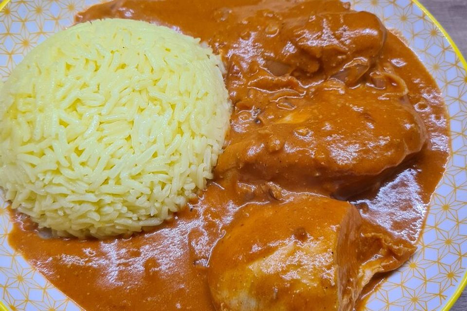 Indisches Butter Chicken aus dem Ofen