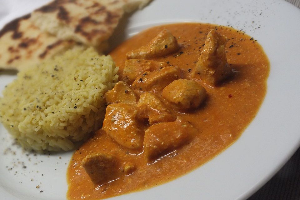 Indisches Butter Chicken aus dem Ofen