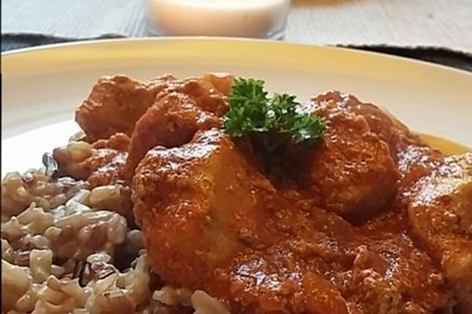 Indisches Butter Chicken aus dem Ofen