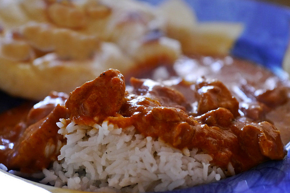 Indisches Butter Chicken aus dem Ofen