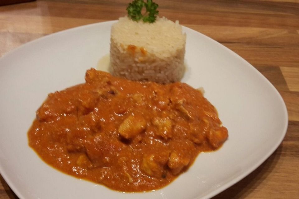 Indisches Butter Chicken aus dem Ofen