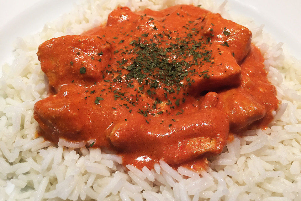 Indisches Butter Chicken aus dem Ofen