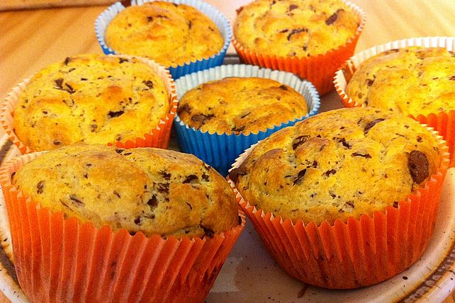 Zitronen-Ricotta-Muffins mit Schokolade von Agurk| Chefkoch