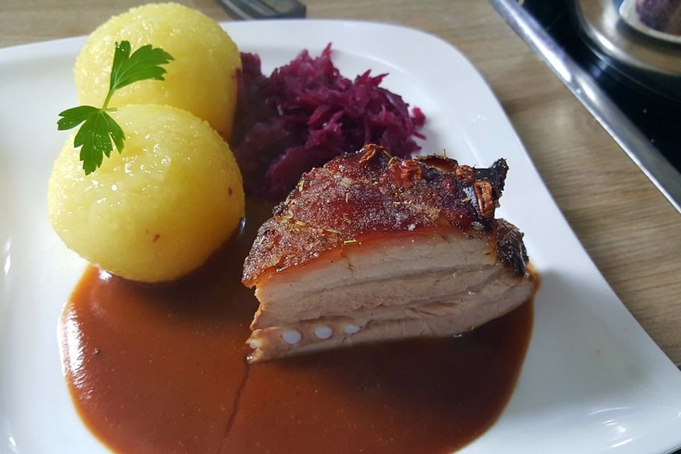 Schweinebauch Sous vide