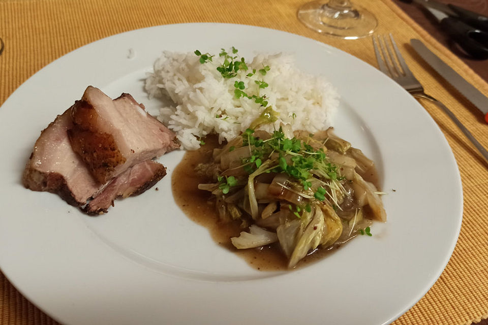 Schweinebauch Sous vide